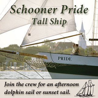 Sail Charleston Harbor on the Schooner Pride Tall Ship.