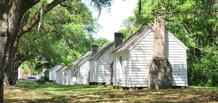 Slave Cabins at McLeod Plantation © Audra L. Gibson