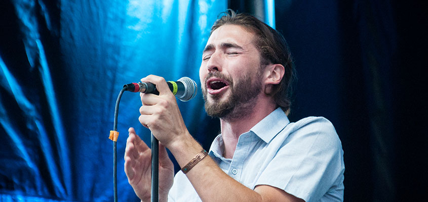 Will Blackburn of SLO on lead vocals. © 2015 Audra L. Gibson. All Rights Reserved.