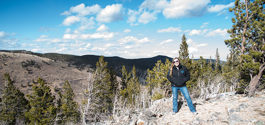 Hiking in Estes Park, Colorado