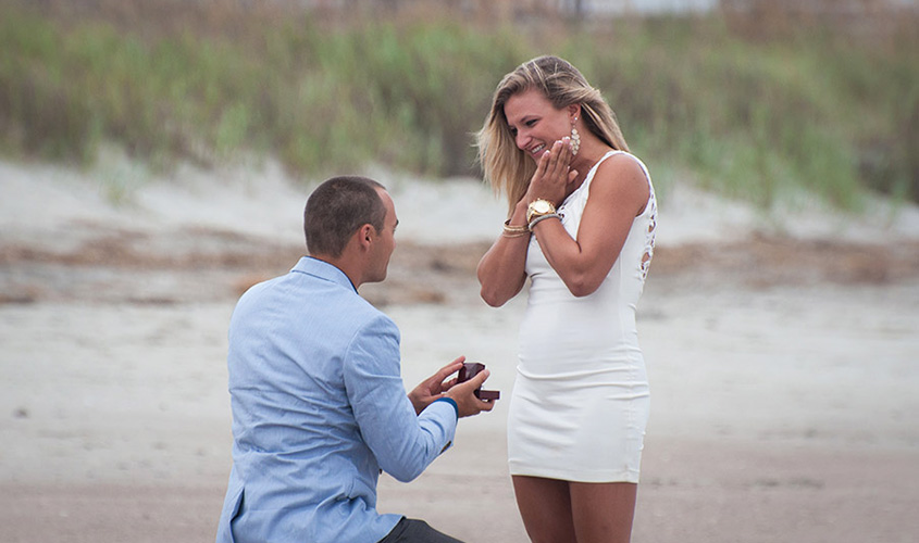 Charleston Beach Proposal Photo Shoot. © Audra L. Gibson. All Rights Reserved.