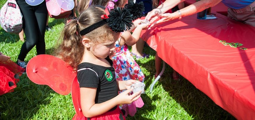 Magnolia Gardens Ladybug Release